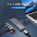 MIABOO 7-in-1 USB-C Multiport Hub