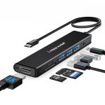 7-in-1 USB-C Hub with 4K HDMI & PD Charging