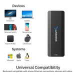 SABRENT 5-Gigabit Ethernet Adapter for USB-C