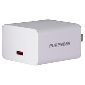 PureGear 25W USB-C Wall Charger - White