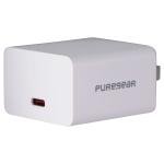 PureGear 25W USB-C Wall Charger - White