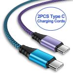 2-Pack 6ft USB-C Charging Cables