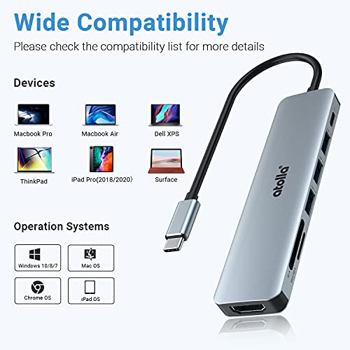 Atolla USB-C Hub with HDMI & SD/TF Reader
