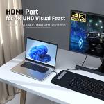 7 in 1 USB-C Hub with Dual Monitor Display