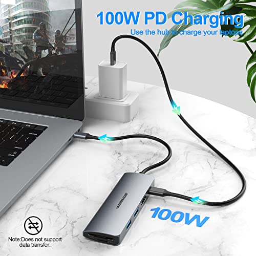 WIMUUE 7 in 1 USB-C Hub Adapter