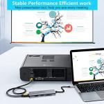 5-in-1 USB C Hub with HDMI 4K