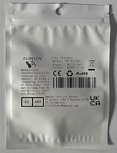 USB-C Car Charger for Samsung, Huawei, Google Pixel