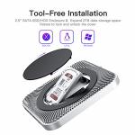 Mac Mini M1 USB-C Hub with Hard Drive Enclosure