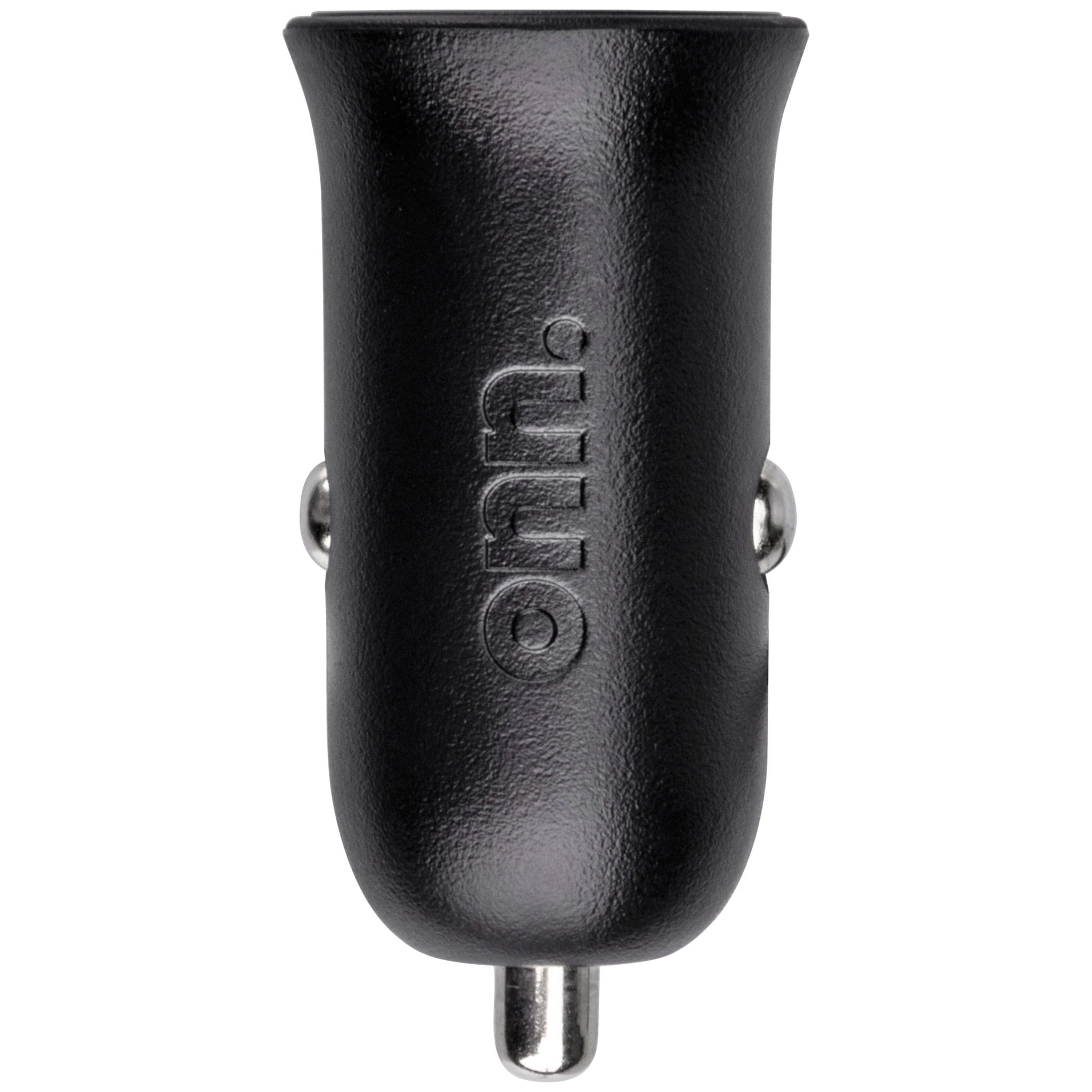 Onn. 20W USB-C Car Charger, Black
