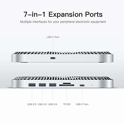 Mac Mini M1 USB-C Hub with Hard Drive Enclosure