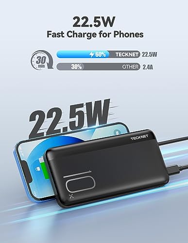 10K mAh USB-C Portable Power Bank