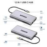 12-in-1 Triple Display USB-C Dock