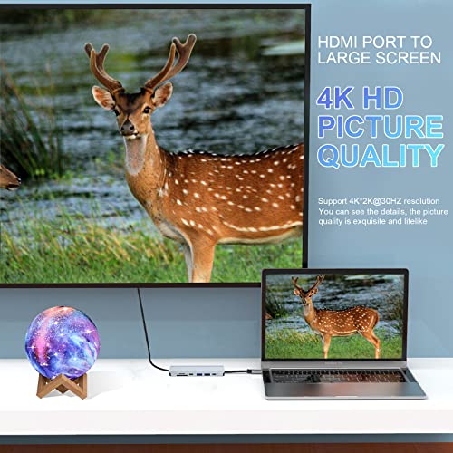 7-in-1 USB-C hub with 4K HDMI & fast charge