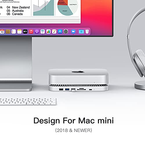 Mac Mini M1 USB-C Hub with Hard Drive Enclosure