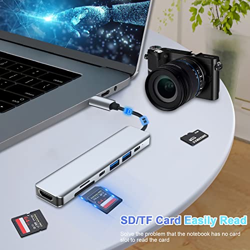 7-in-1 USB-C hub with 4K HDMI & fast charge