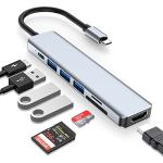 Dveda USB C Hub with 7 Ports