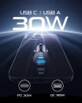 30W USB C Car Charger adapter
