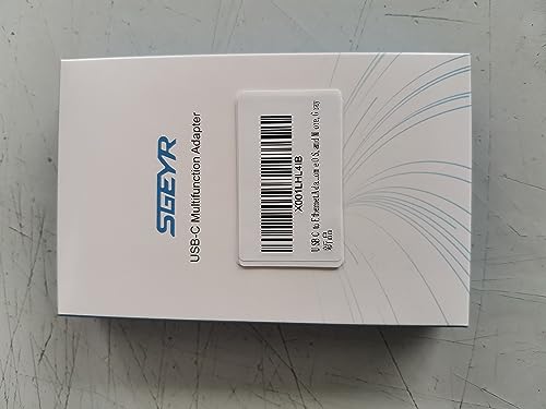 USB C Ethernet Adapter for MacBooks, iPad, Chrome OS