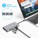 7 in 1 USB-C Hub for Macbook Pro/Air