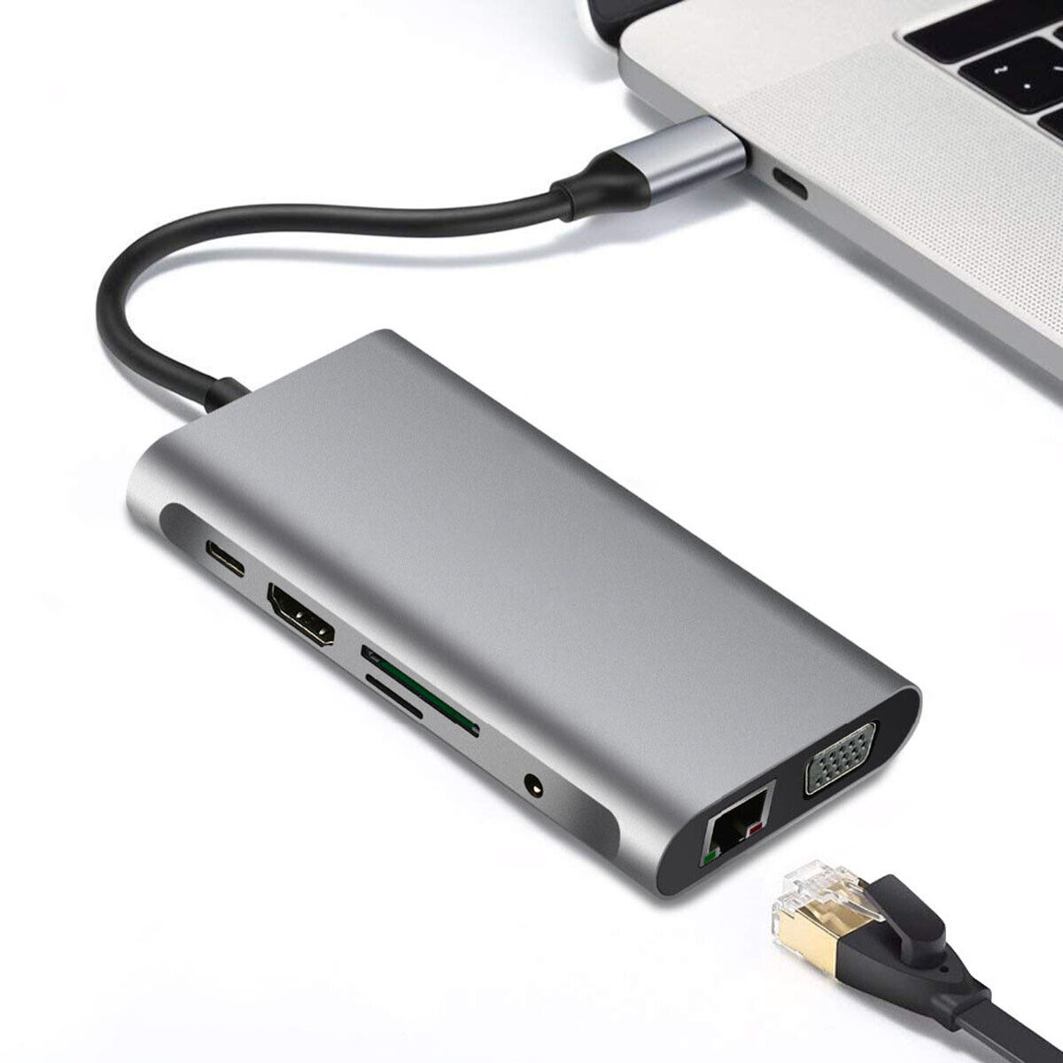 7 in 1 USB-C Hub for Macbook Pro/Air