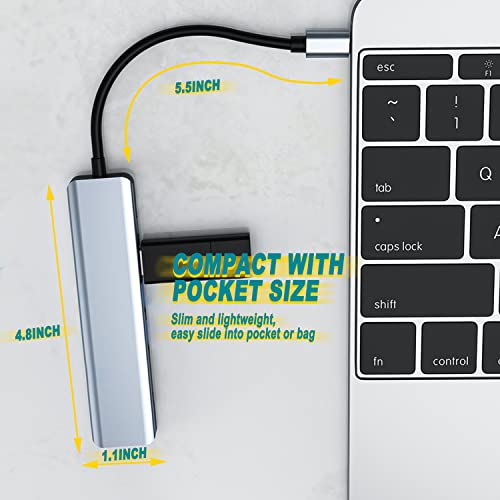 Dveda USB C Hub with 7 Ports