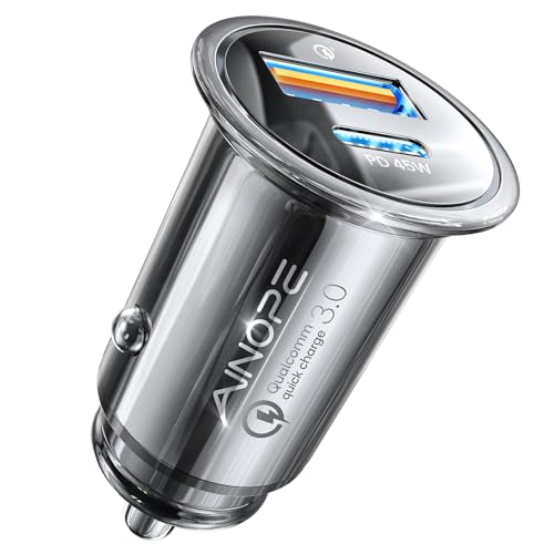 AINOPE 54W USB-C Car Charger for iPhone & Samsung