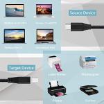 Fasgear Type C to USB B Cable