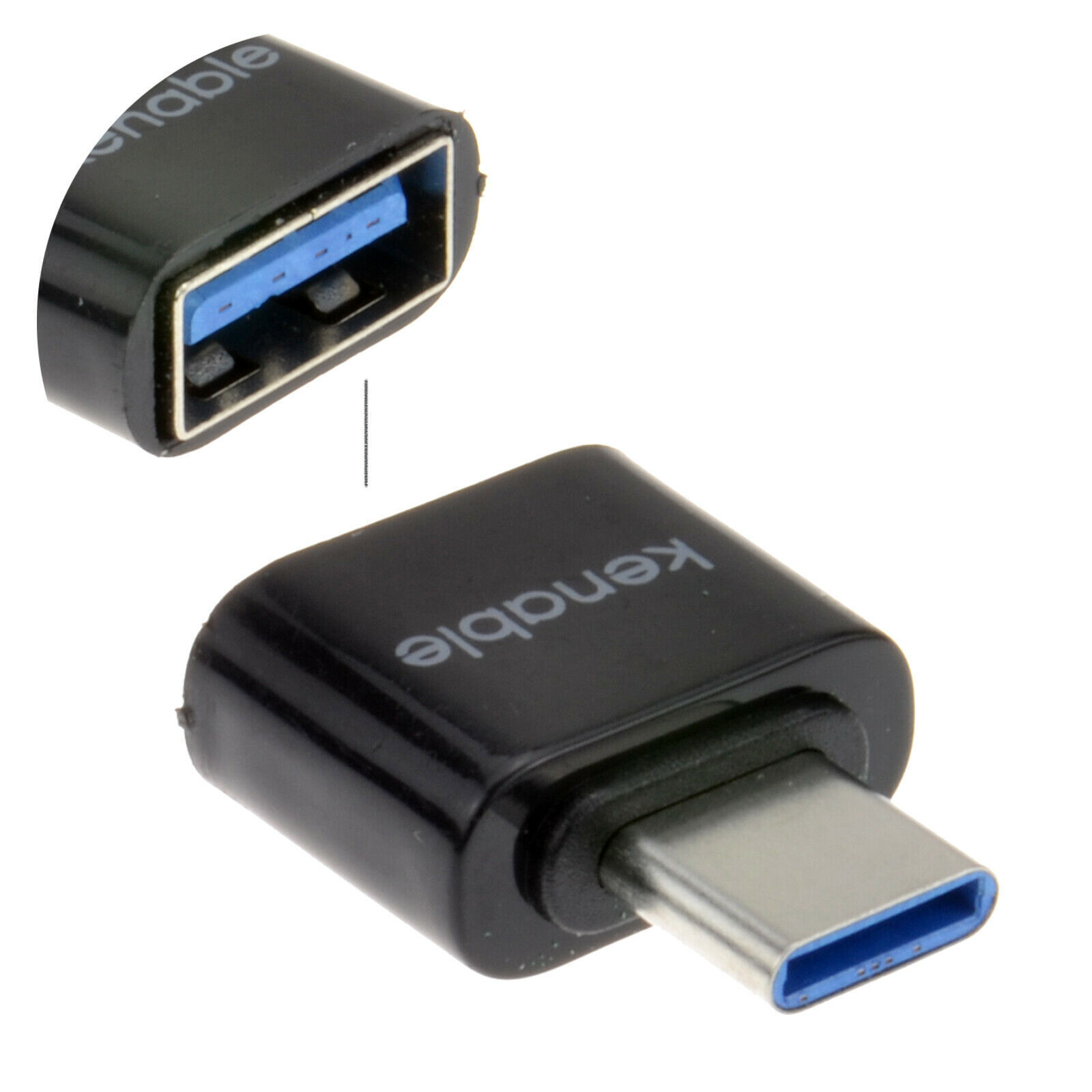 USB 2.0 to Type-C Adapter - BLACK