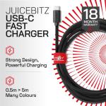 Fast Charge USB-C Data Cable by JuicEBitz®