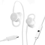 Google USB-C Earbud Headset with Assistant - White