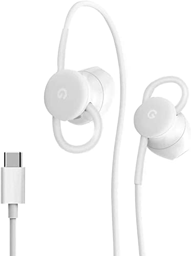Google USB-C Earbud Headset with Assistant - White