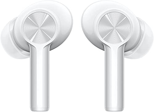 OnePlus Buds Z2 - Wireless Noise-Cancelling Headphones with 38-Hour Battery - Pearl White