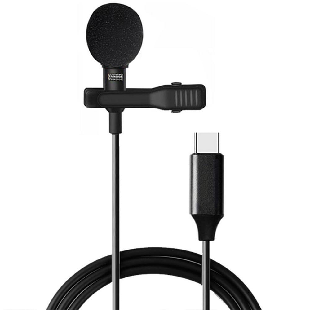 Portable USB-C Lavalier Microphone by axGear