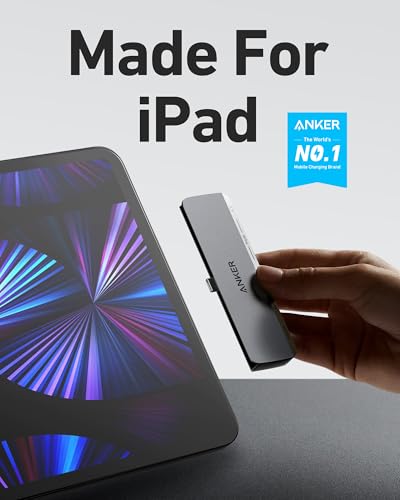 Anker 6-in-1 USB-C Hub for iPad, 4K HDMI