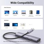 UGREEN Revodok USB C Hub, 5-in-1 Adapter