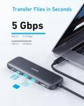 Anker USB-C Hub with 4K HDMI Display, 5Gbps Data Port