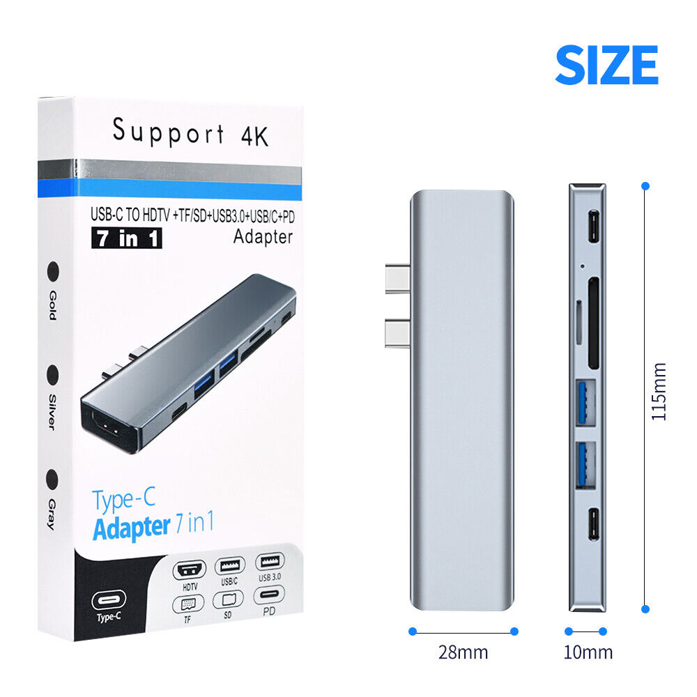 7-in-1 USB-C Hub & HDMI Adapter