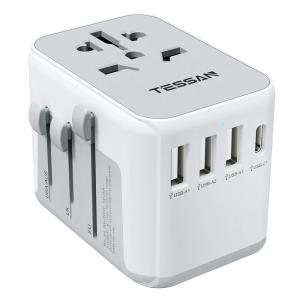 TESSAN USB Outlet Plug Japan Power Adapter