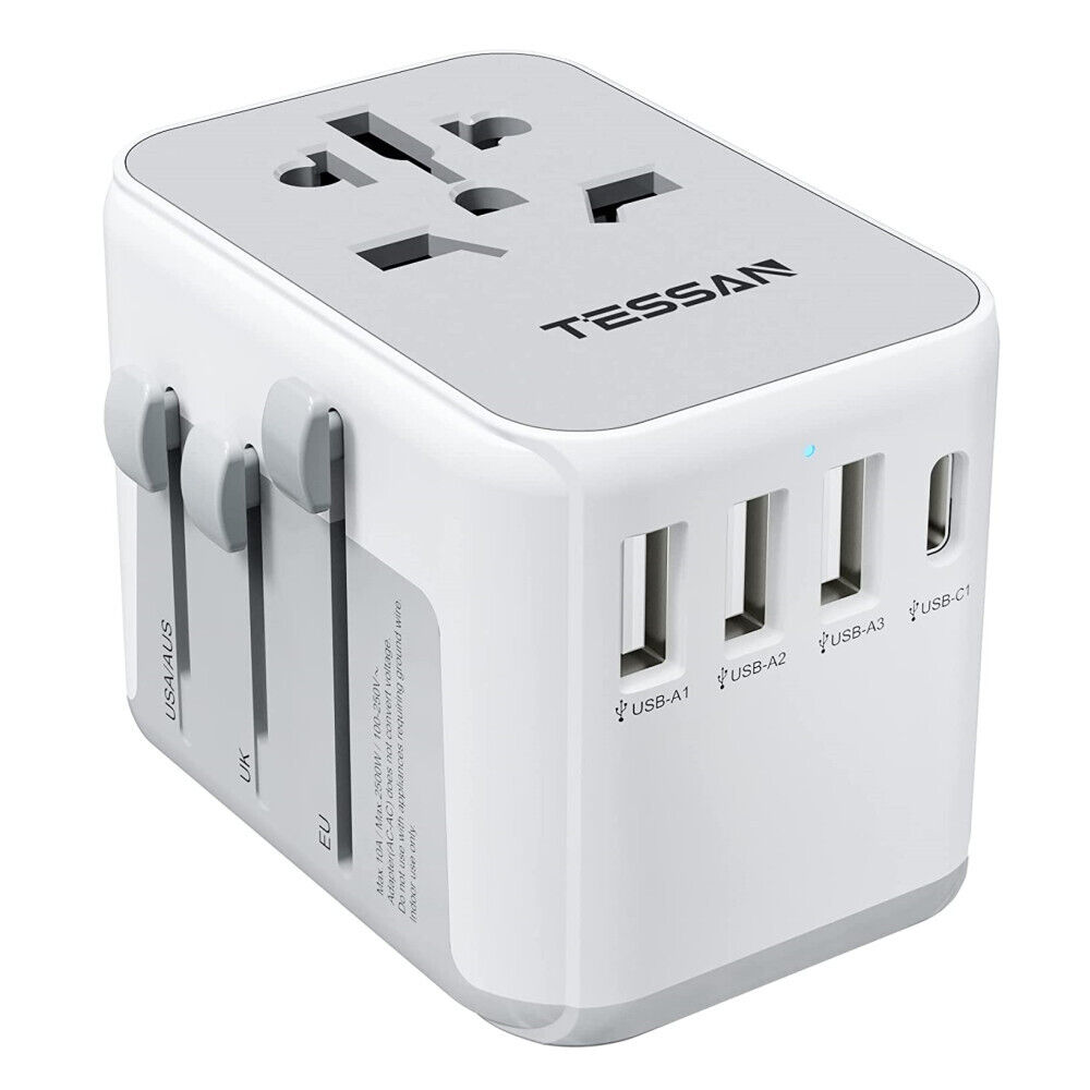 TESSAN USB Outlet Plug Japan Power Adapter