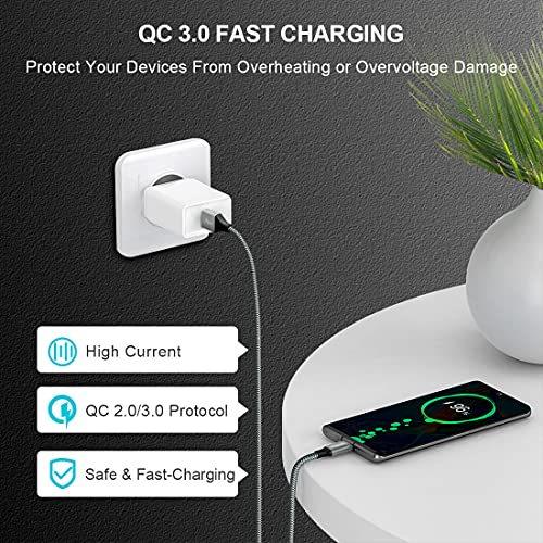 Etguuds 3FT USB-C Fast Charging Cable 2-Pack