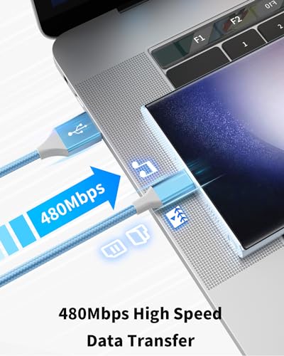 HKYUSHINE USB-C Fast Charging Cable 5-Pack