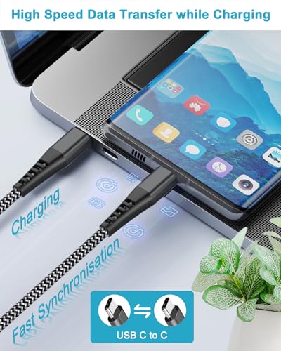 USB-C Fast Charging Cable Set - 1M/1M/2M