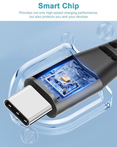 USB-C Fast Charging Cable Set - 1M/1M/2M