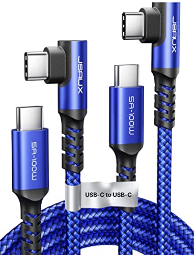 JSAUX 100W USB-C to USB-C Cable 2-Pack
