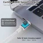 ANMIEL 100W USB-C to USB-C Cable Pack