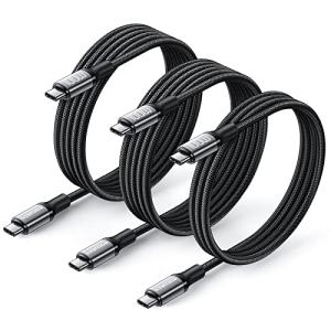 Rocoren 100W USB-C Fast Charging Cable 3-Pack