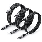 Rocoren 100W USB-C Fast Charging Cable 3-Pack