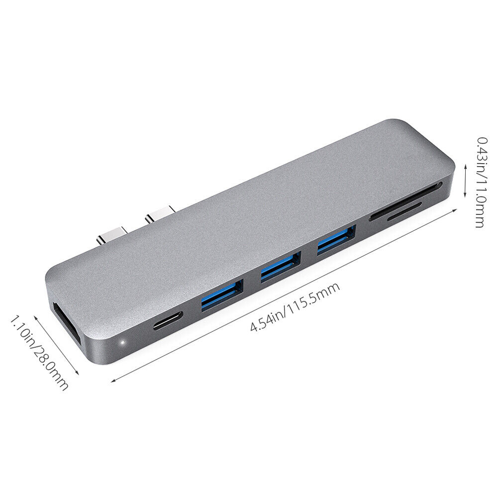 7-in-1 Type C Hub with 4K HDMI