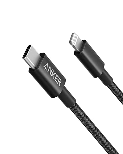 Anker 6ft USB-C to Lightning Cable, Black