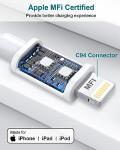 MFi Certified 1M USB-C to Lightning Cable 2-Pack